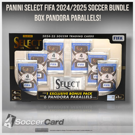 Panini Select FIFA 2024/2025 Soccer Bundle Box Pandora Parallels!