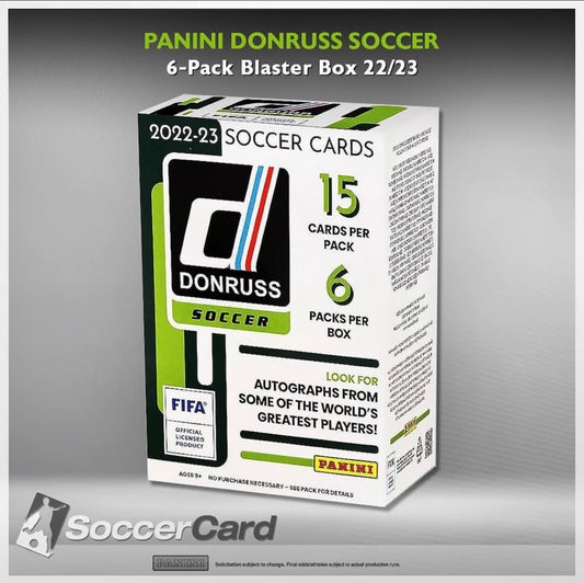 Panini Donruss Soccer 6-Pack Blaster Box 2022/2023