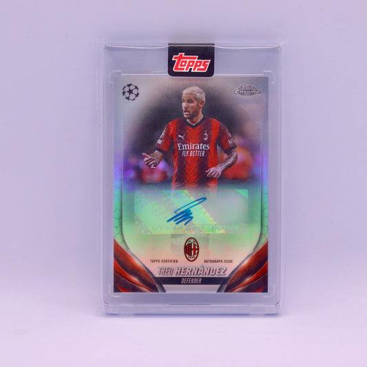 Theo Hernandez Topps Chrome UEFA Champions League 2023/2024 Auto