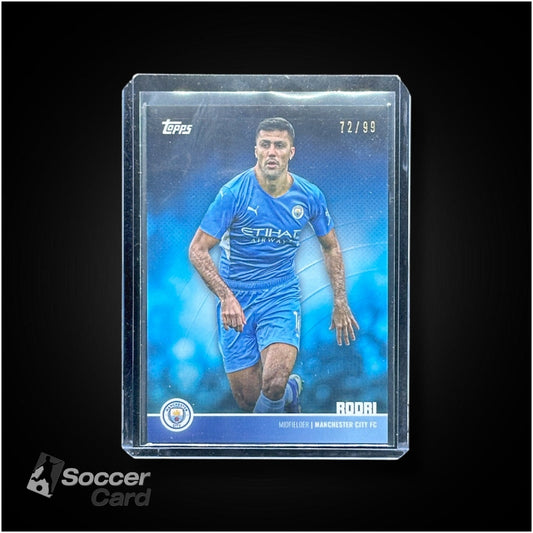 Rodri (72/99) Topps Manchester City Team Set 2023/2024