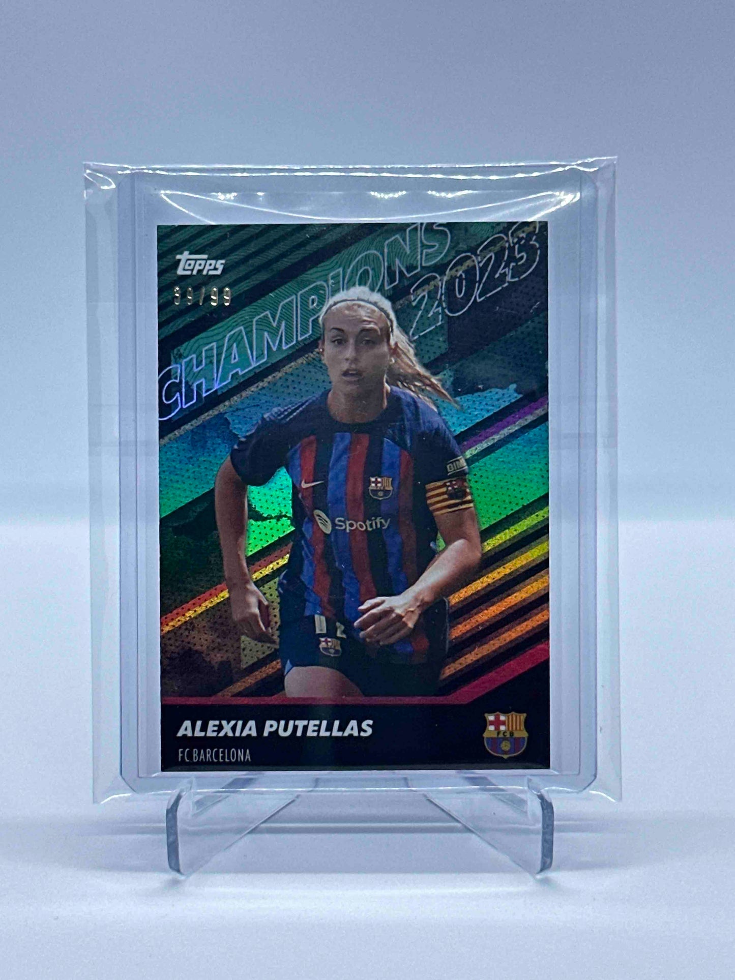 Alexia Putellas /99 Topps Champions 2023