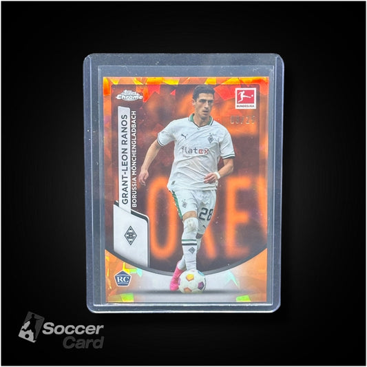 Grant-Leon Ranos (9/25) Rookie Topps Chrome Bundesliga Parallel