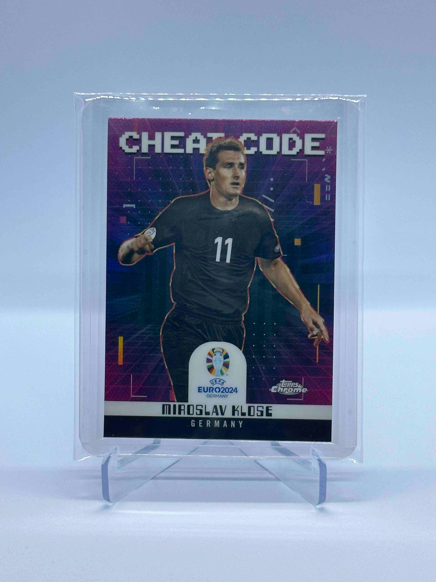 Miroslav Klose Topps Chrome Cheat Code