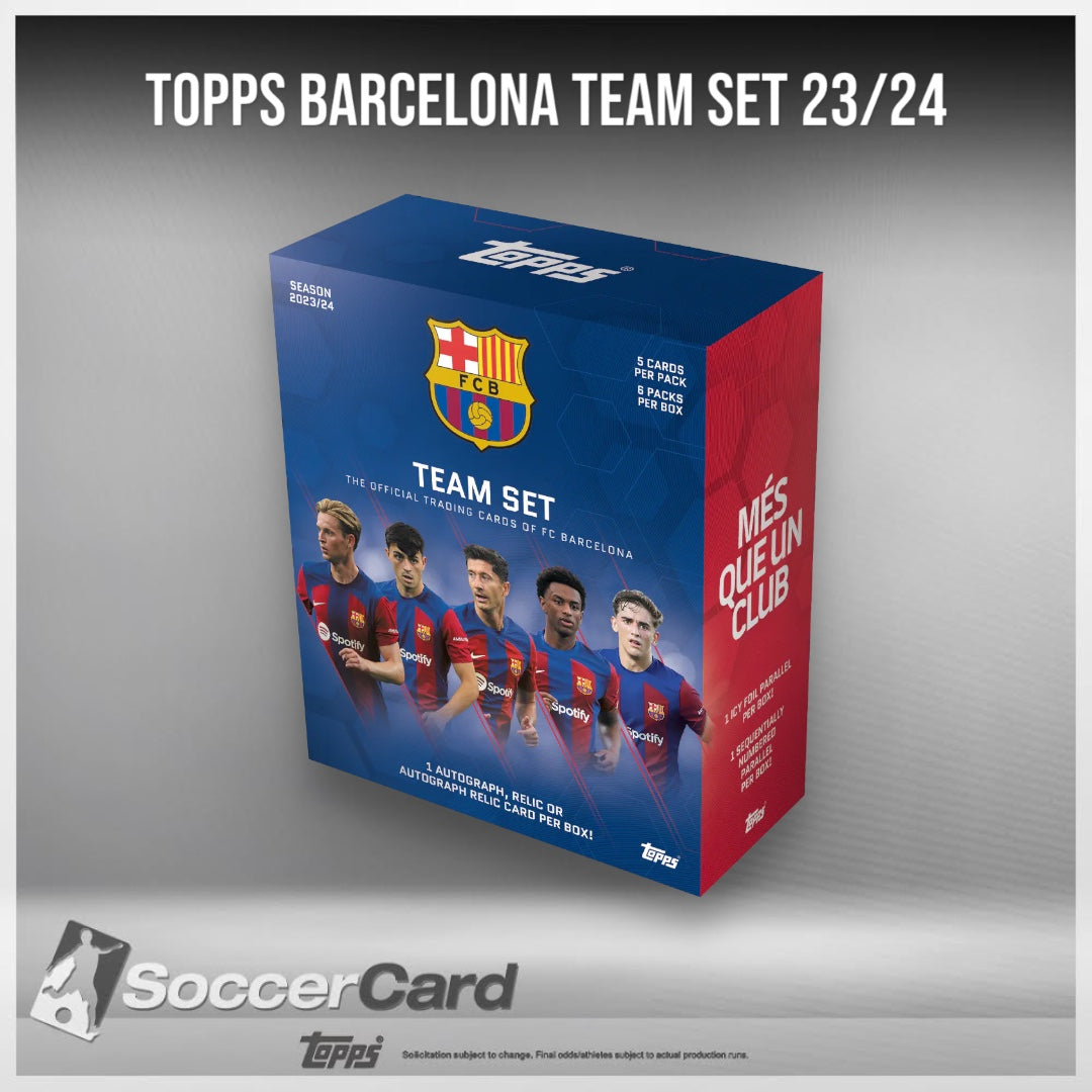 Topps Barcelona Team Set 2023/2024