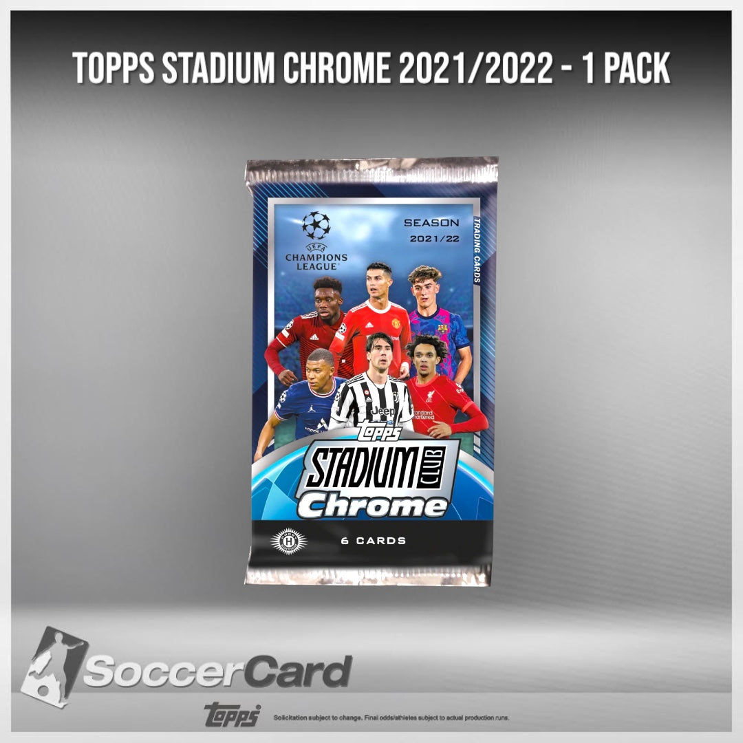Topps Stadium Chrome 2021/2022 - 1 Pack