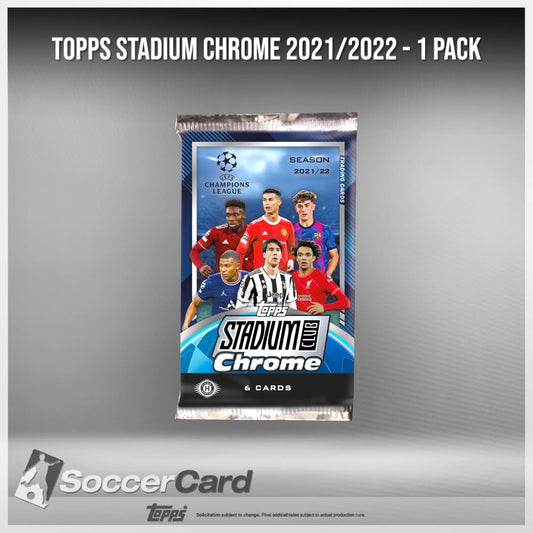 Topps Stadium Chrome 2021/2022 - 1 Pack
