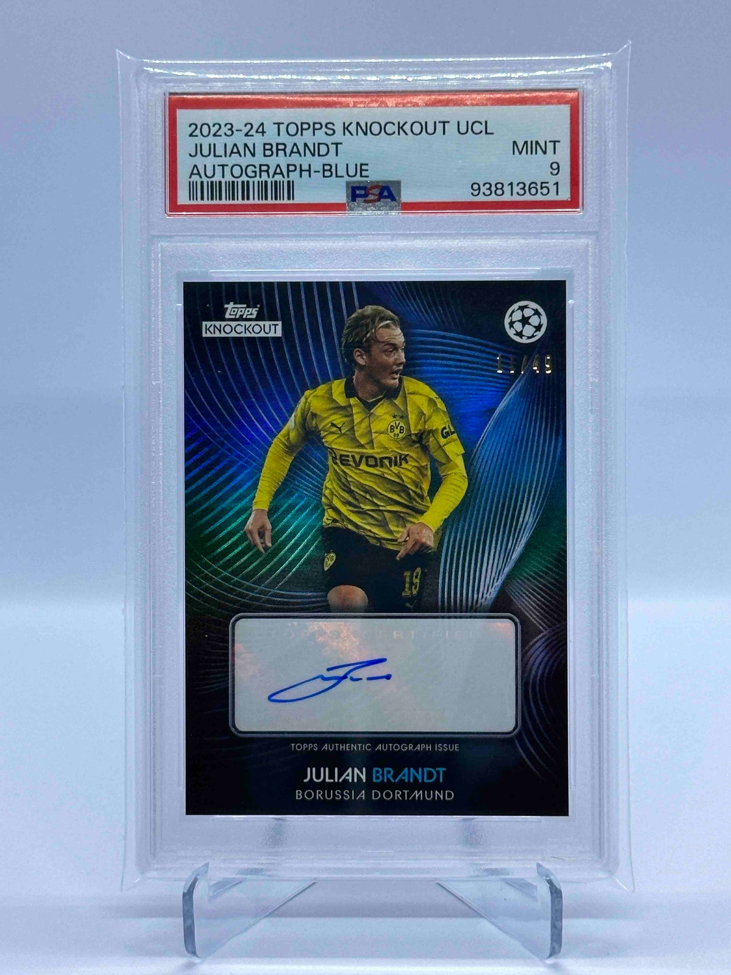 Julian Brandt /49 Topps Knockout UCL 2023/2024