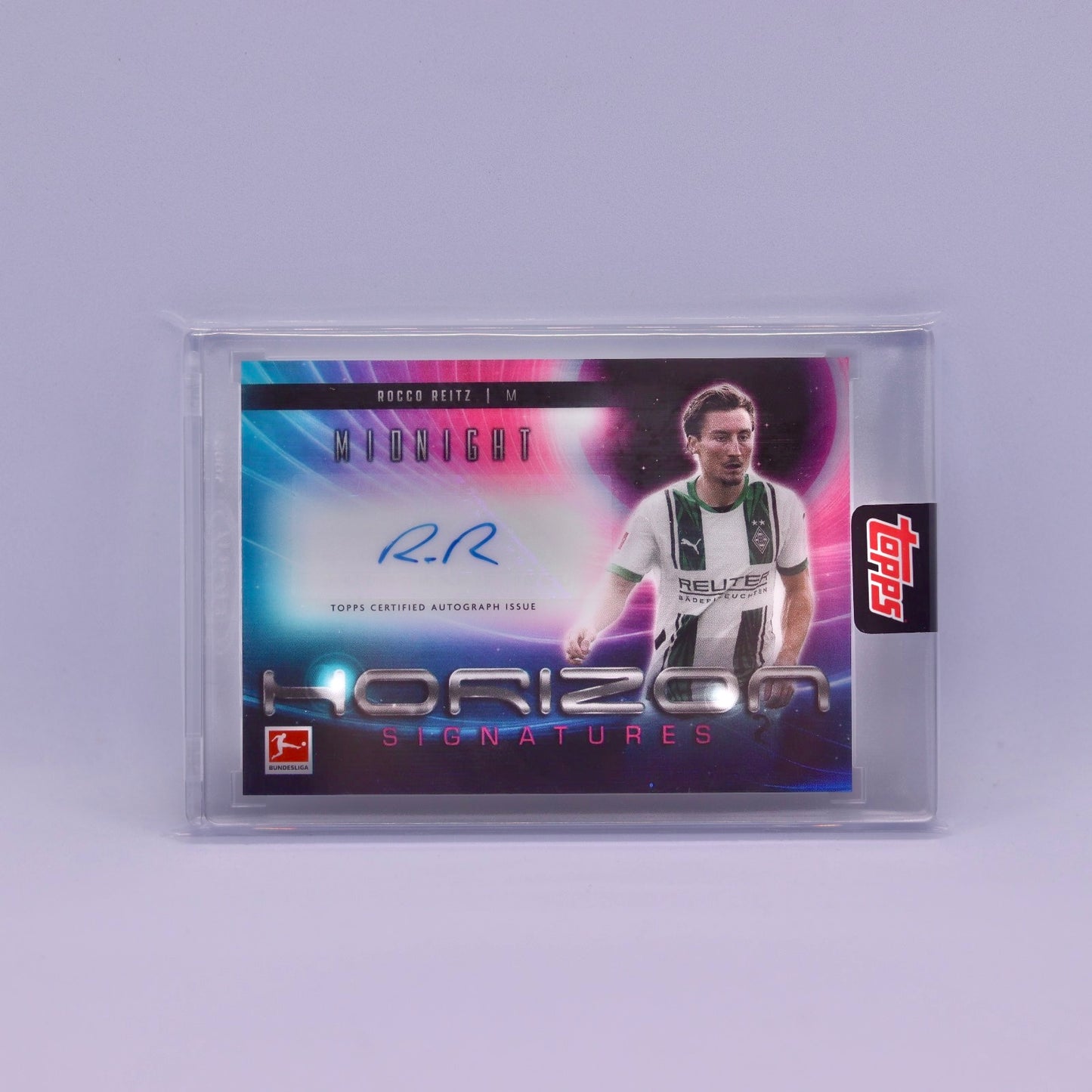 Rocco Reitz Topps Bundesliga Midnight Horizon Signature