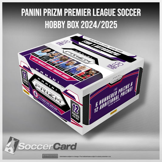 Panini Prizm Premier League Soccer Hobby Box 2024/2025 - (Pre-Order)