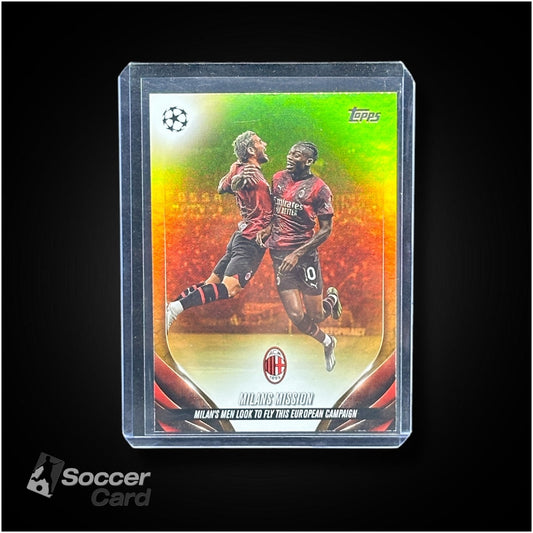Rafael Leao/Theo Hernandez (17/50) Topps UEFA Competition 2023/2024