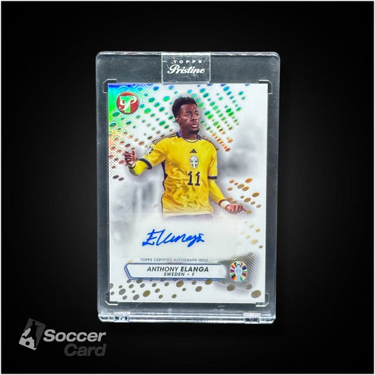 Anthony Elanga Topps Pristine Road To Euro 2024