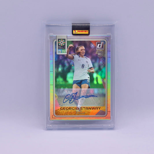 Georgia Stanway Panini Donruss NZ World Cup 2023 Rookie Auto