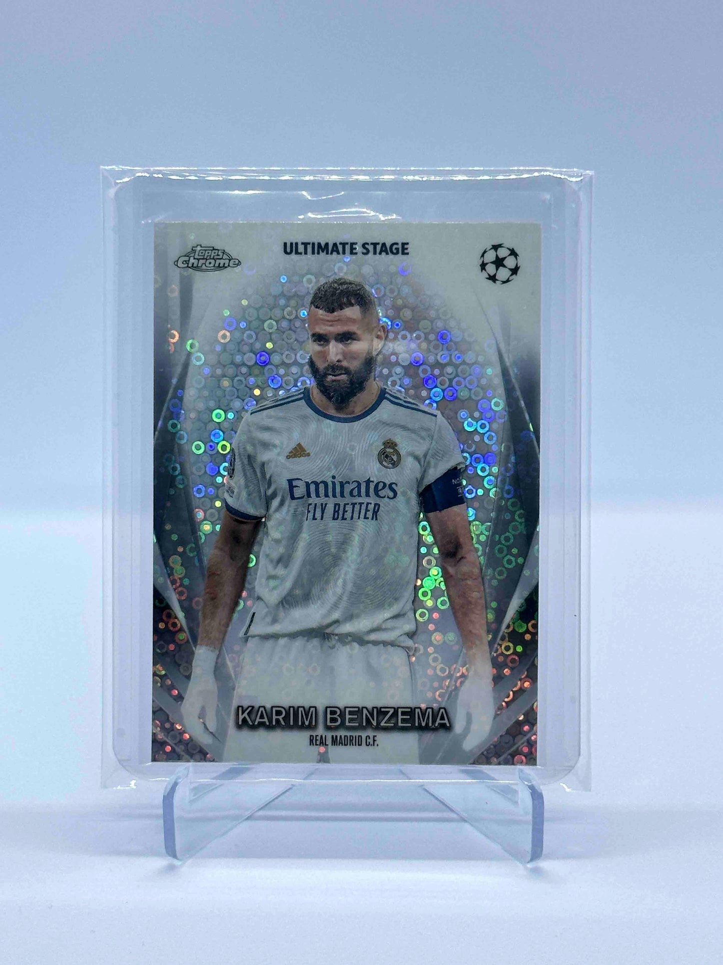 Karim Benzema Topps Ultimate Stage