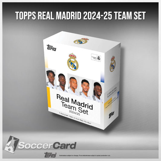 Real Madrid Team Set 2024/2025