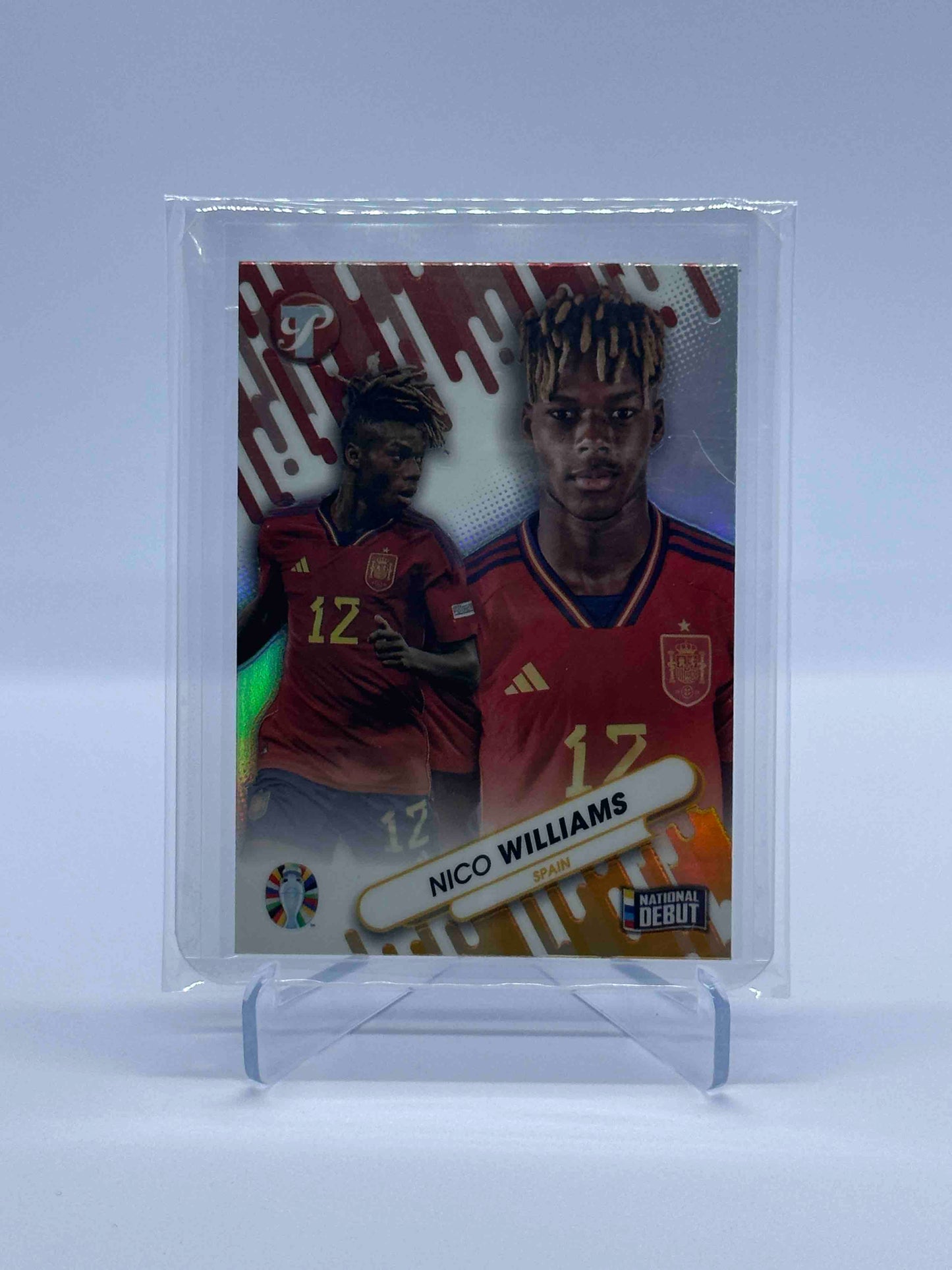 Nico Williams Topps Pristine Euro 2024 National Debut