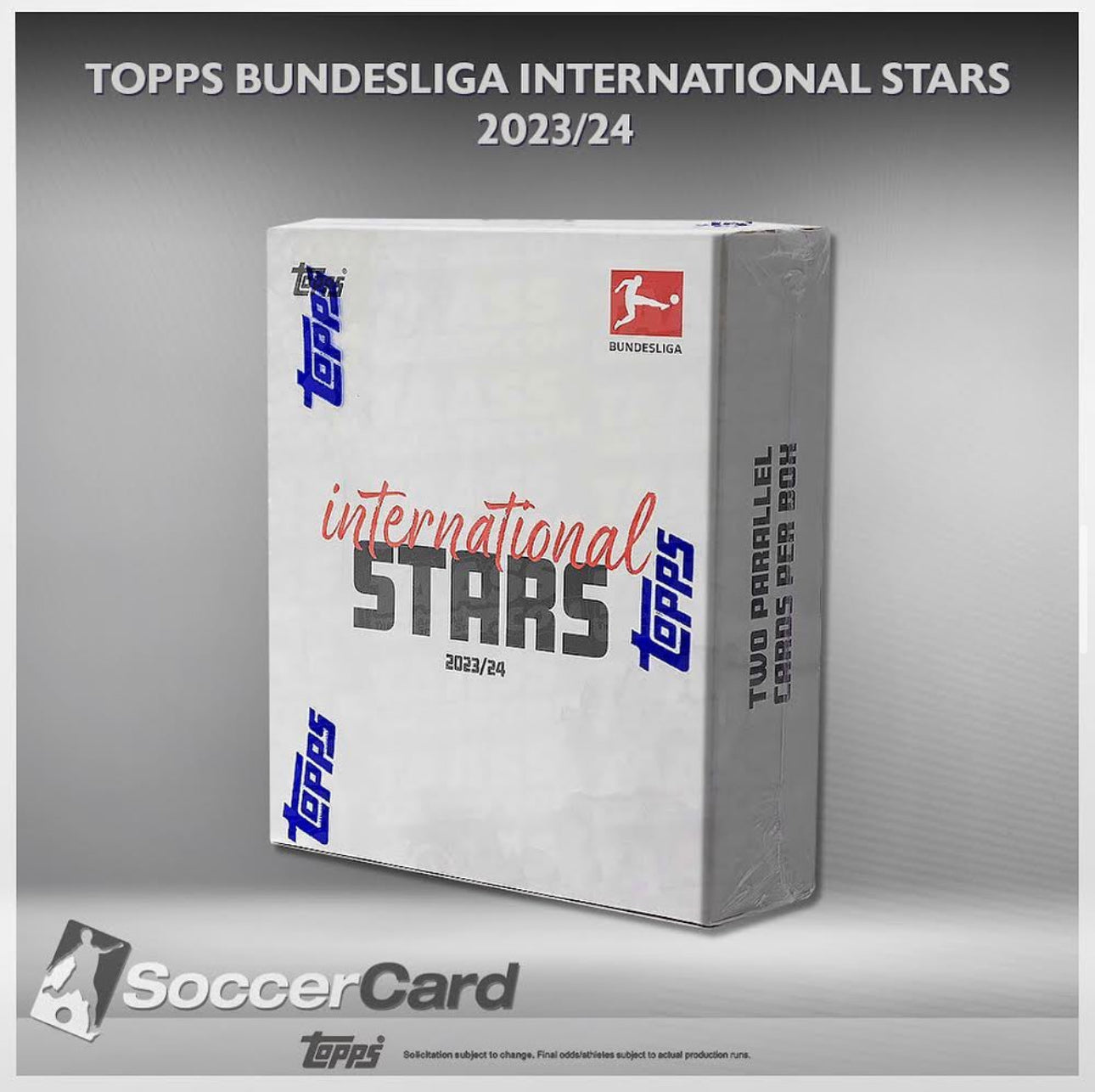 Topps Bundesliga International Stars Soccer Hobby Box 2023/2024