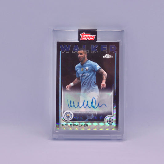 Kayle Walker (06/10) Topps Chrome UEFA Champions League 2024/2025 Black Auto