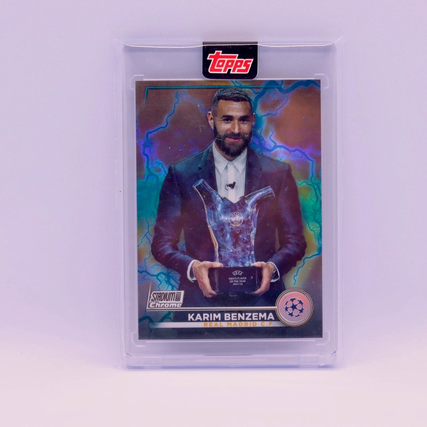 Karim Benzema (04/10) Topps Stadium Player Of The Year SP