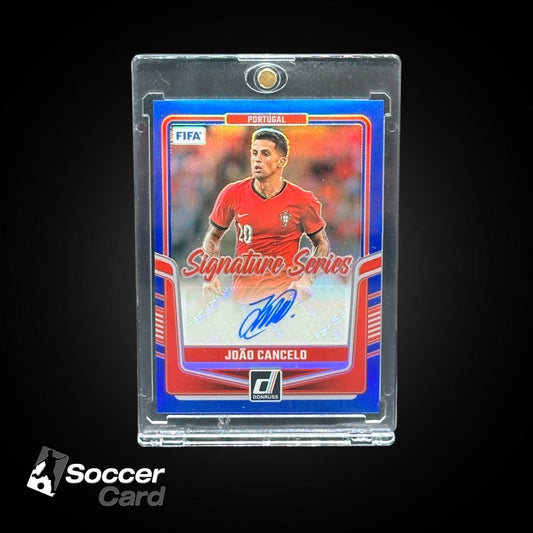 Joao Cancelo (39/99) Panini Donruss 2024/2025 Signature Series Blue Auto