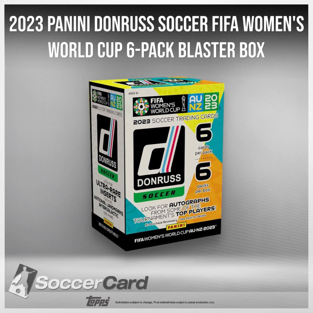 صندوق Panini Donruss Soccer FIFA Women World Cup 2023 6-Blaster 