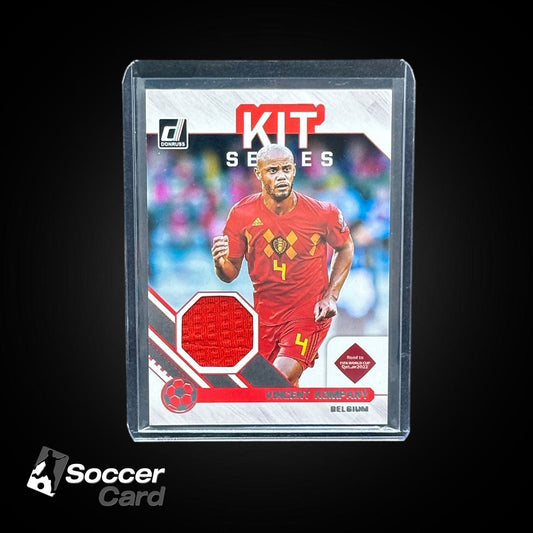 Vincent Kompany Panini Donruss 2021/2022 Match Worn
