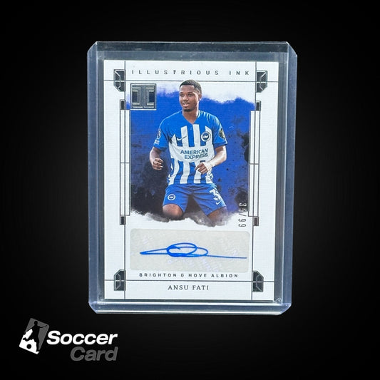 Ansu Fati (35/99) Panini Impeccable 2023/2024 Illustrious Ink Auto