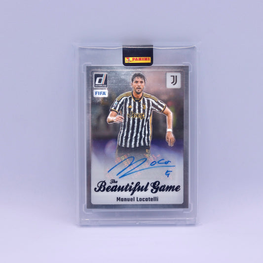 Manuel Locatelli Panini Donruss 2023/2024 The Beautiful Game Auto