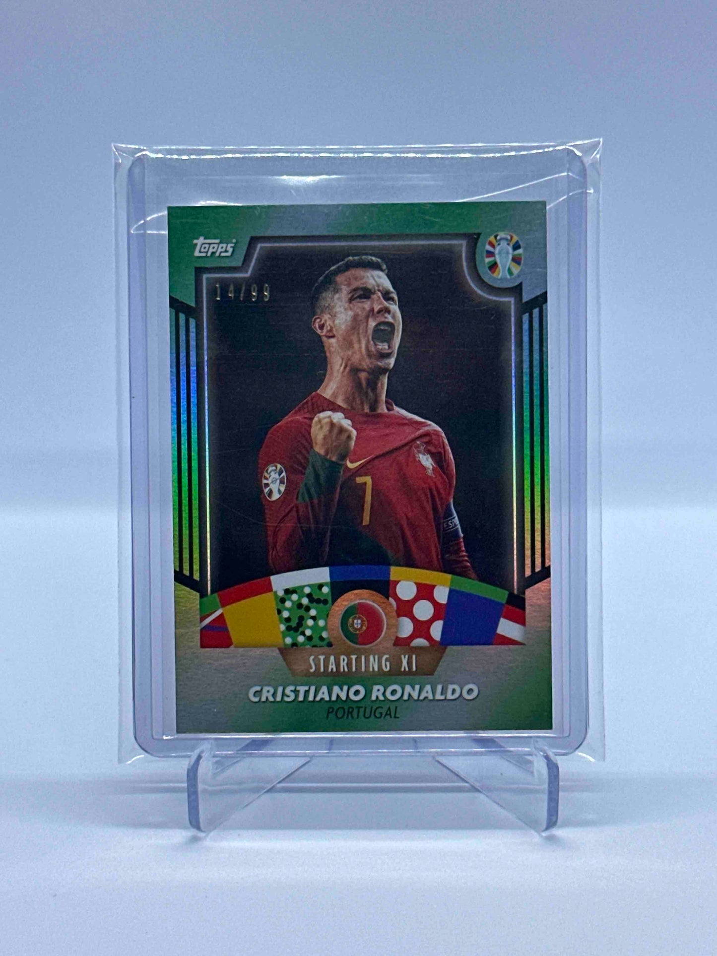 Cristiano Ronaldo /99 Topps I'm Jose Mourinho Euro 2024