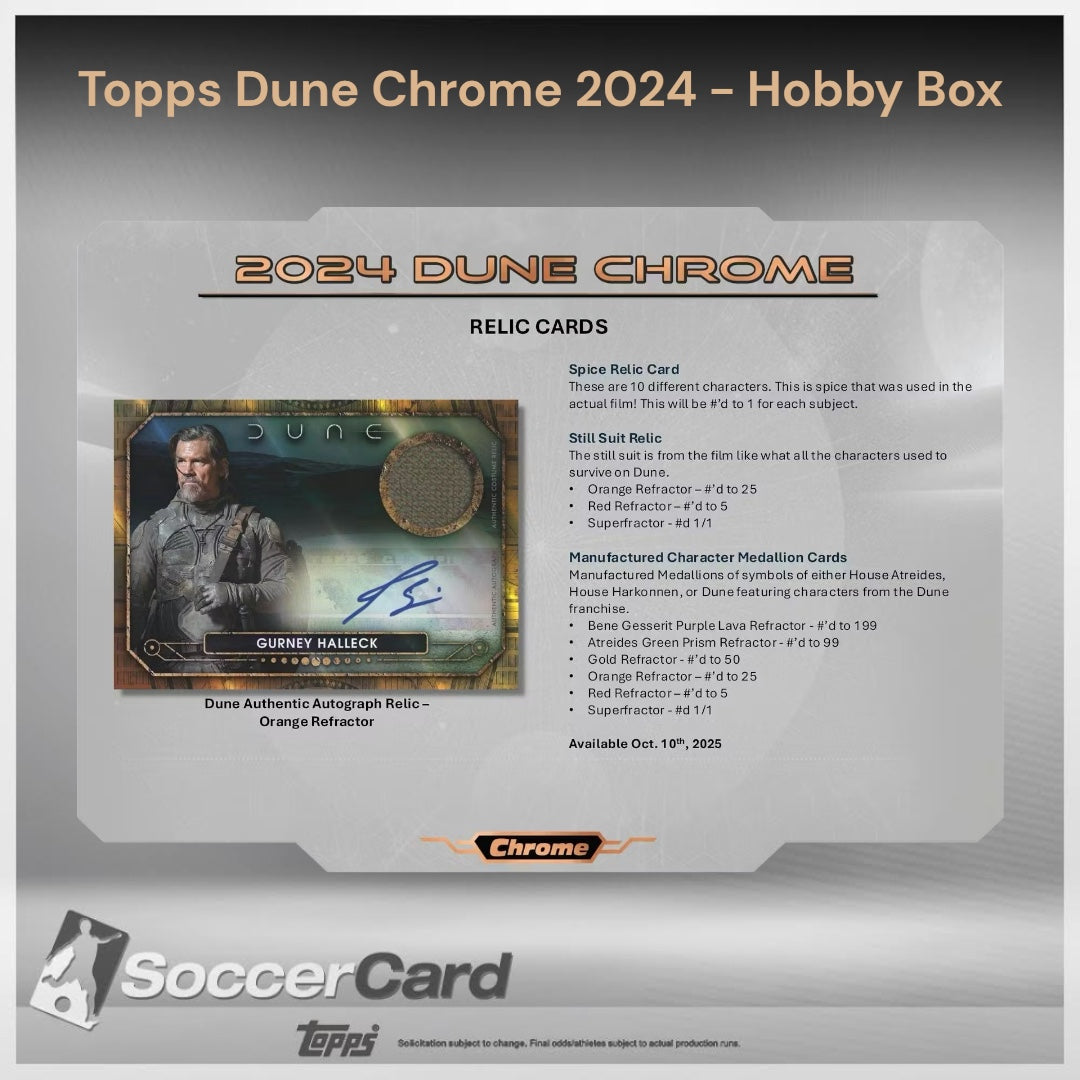 Dune Chrome 2024 - Hobby Box