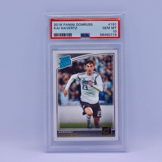 Kai Havertz Panini Donruss 2018 Rated Rookie - PSA 10