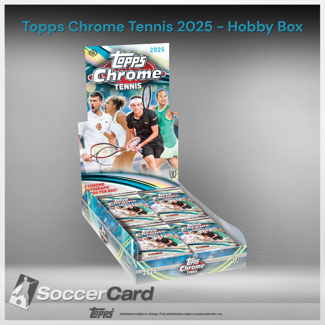 Topps Chrome Tennis 2025 - Hobby Box