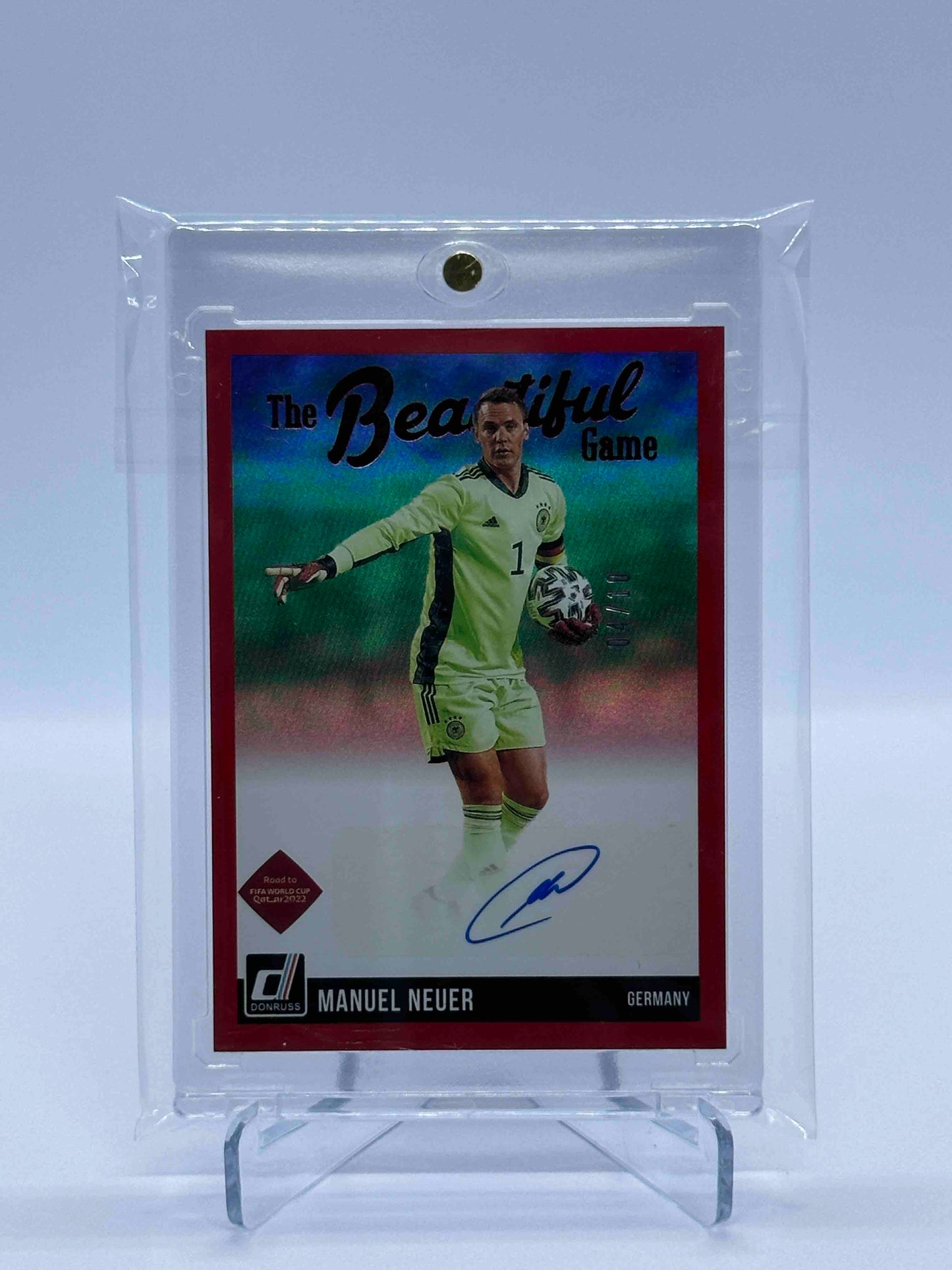 Manuel Neuer /10 Panini Donruss The Beautiful Game