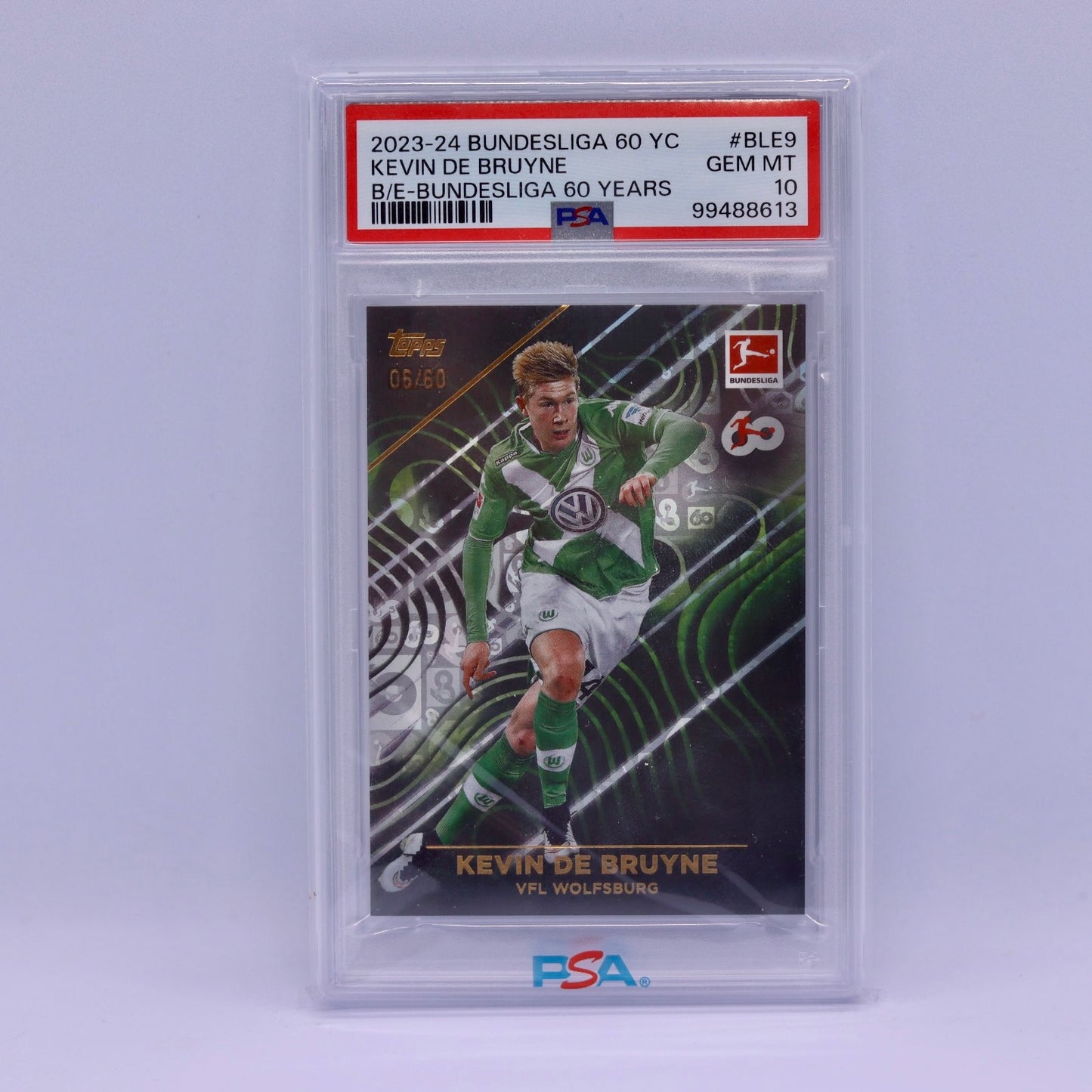 Kevin De Bruyne (06/50) Topps Bundesliga 60 Years Anniversary