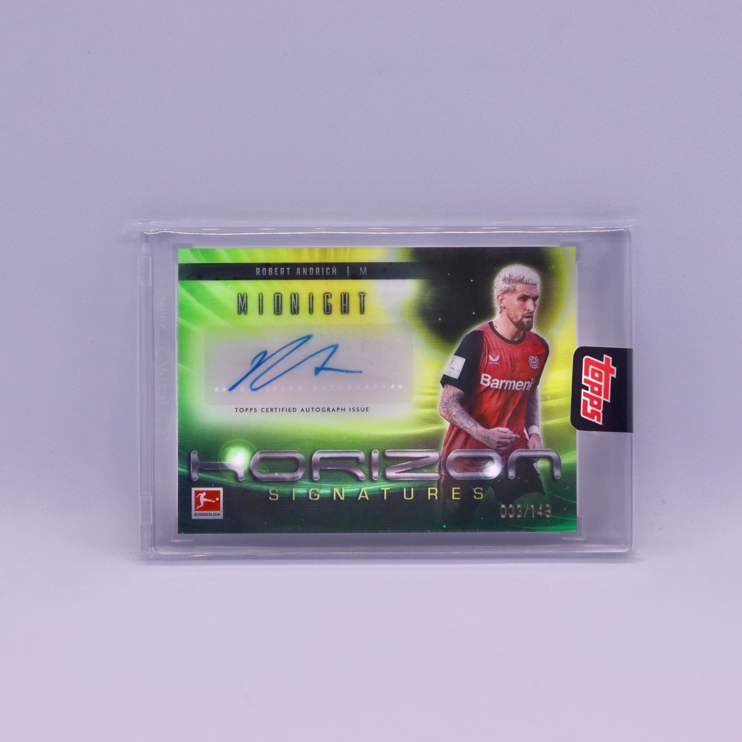 Robert Andrich (033/149) Topps Bundesliga Midnight 2024/2025