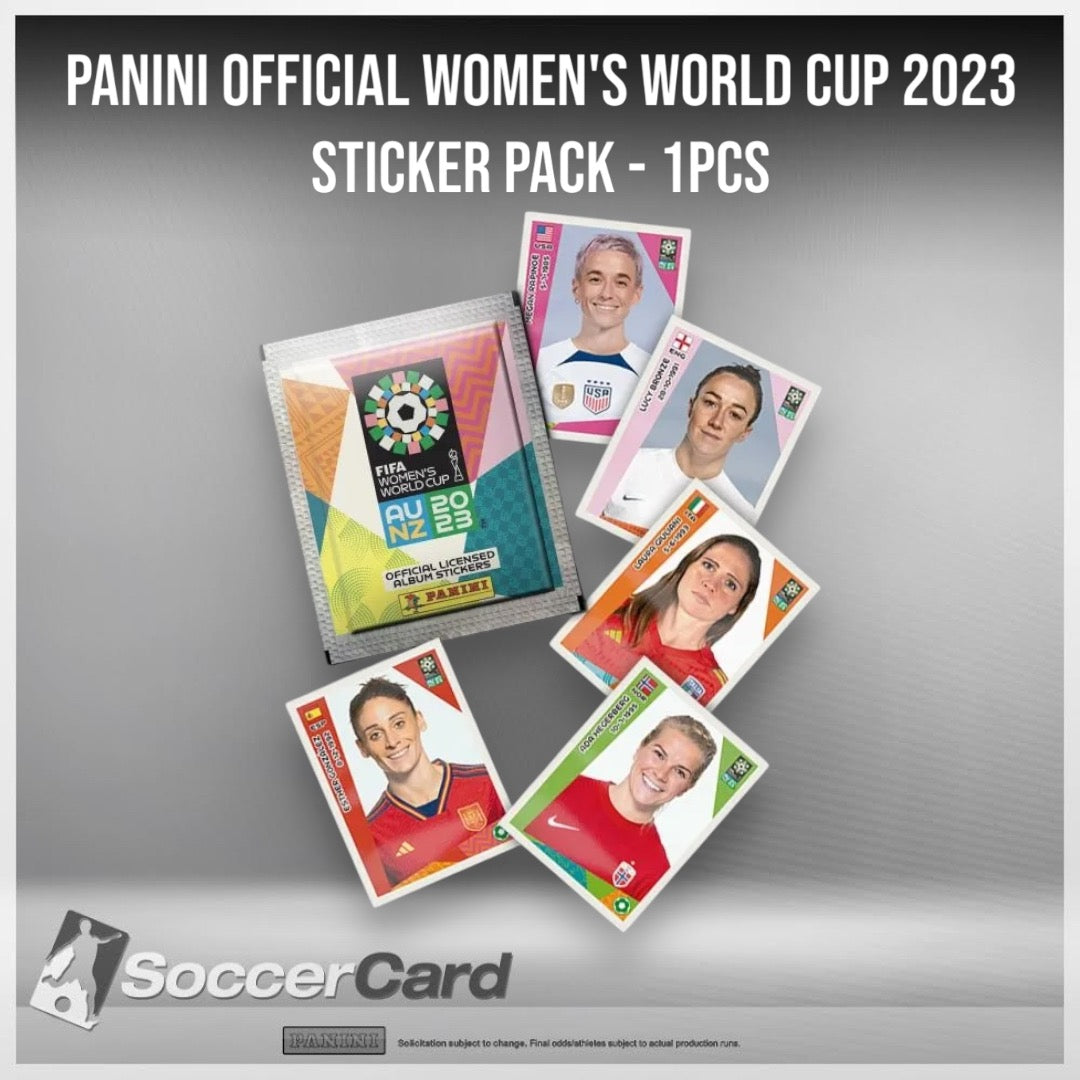 Panini offical women's world cup 2023 sticker pack - 1 pcs