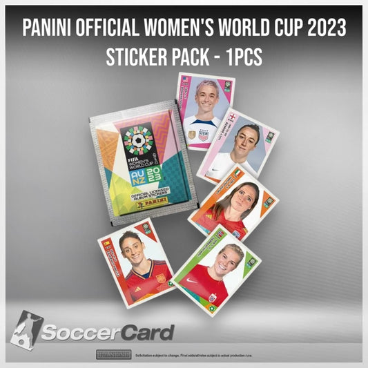 Panini offical women's world cup 2023 sticker pack - 1 pcs