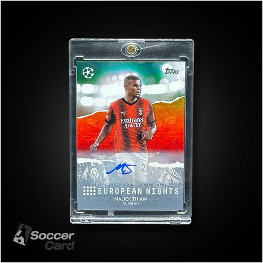 Malick Thiaw Topps UEFA Champions League 2023/2024 European Nights