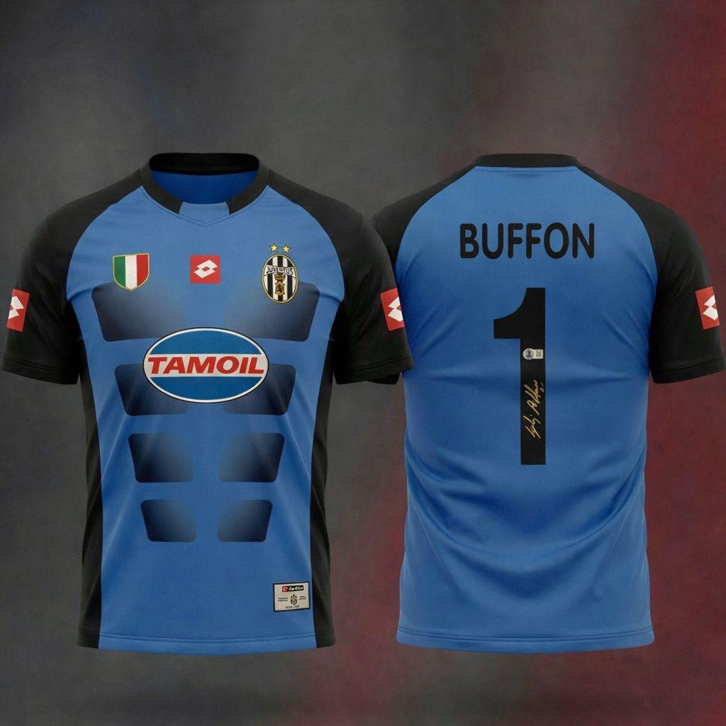 Gianluigi Buffon Authenticated Signed Jersey By Beckett