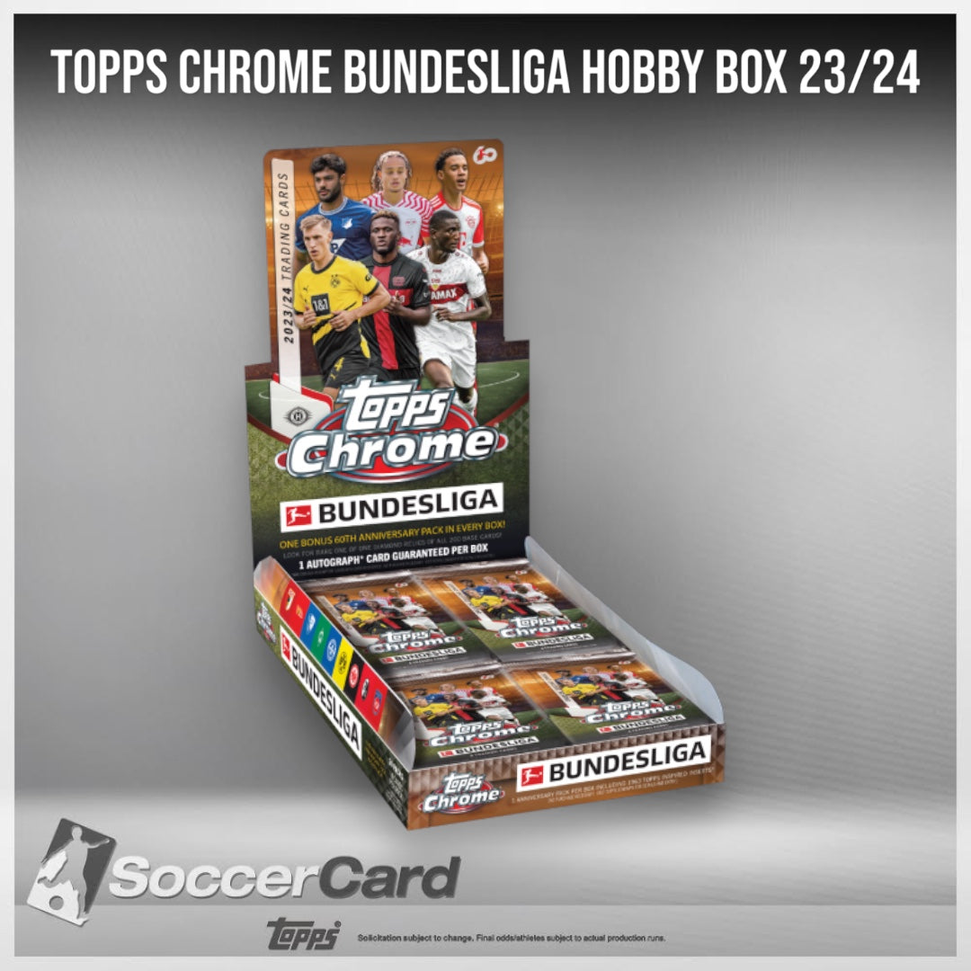 صندوق هواية Topps Chrome Bundesliga 2023/2024 