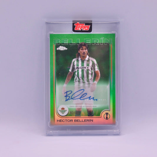 Hector Bellerin (92/99) Topps Chrome UEFA Champions League 2024/2025 Color Match Auto