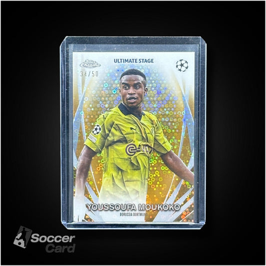 Youssoufa Moukoko (34/50) Topps UEFA Club Competition 2023/2024 Ultimate Stage