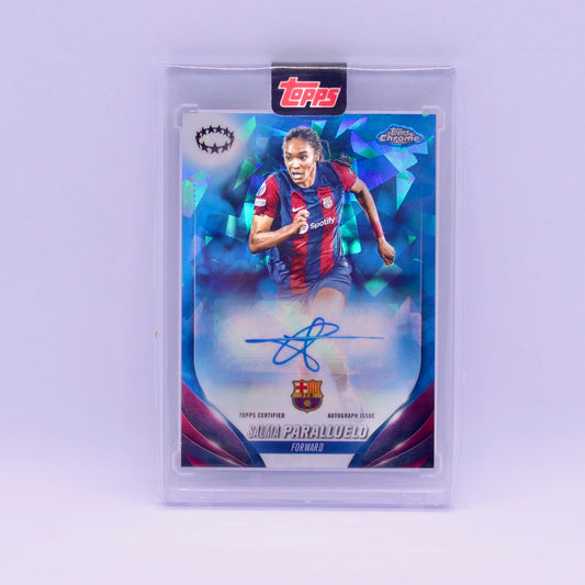Salma Paralluelo Topps Sapphire UEFA Champions League Women's 2023/2024 Automatic