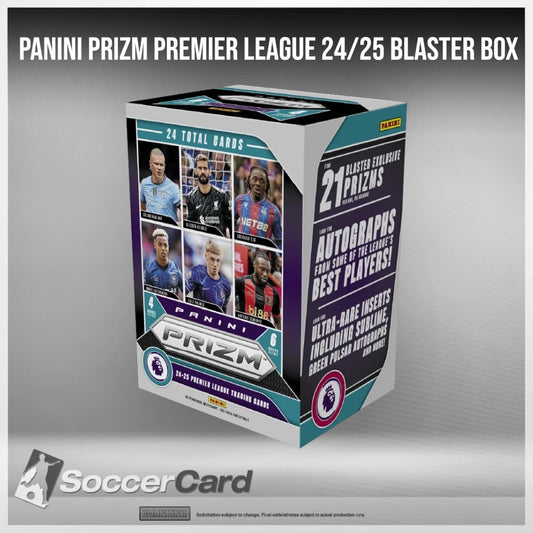 Panini Prizm Premier League Soccer 2024-25 Blaster Box