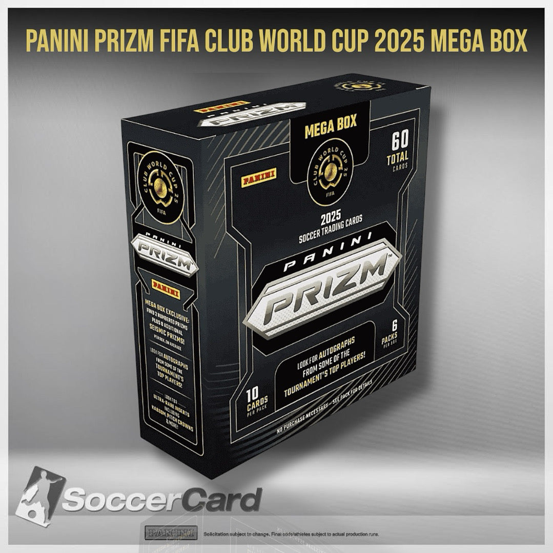 Panini Prizm FIFA Club World Cup 2025 Mega Box