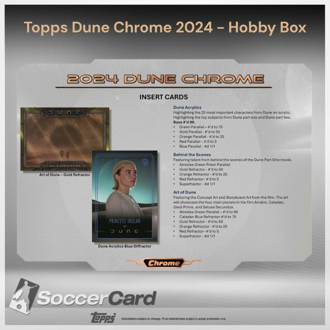 Dune Chrome 2024 - Hobby Box
