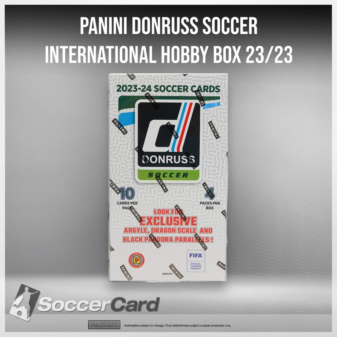 Panini Donruss Soccer International Hobby Box 2023/2024