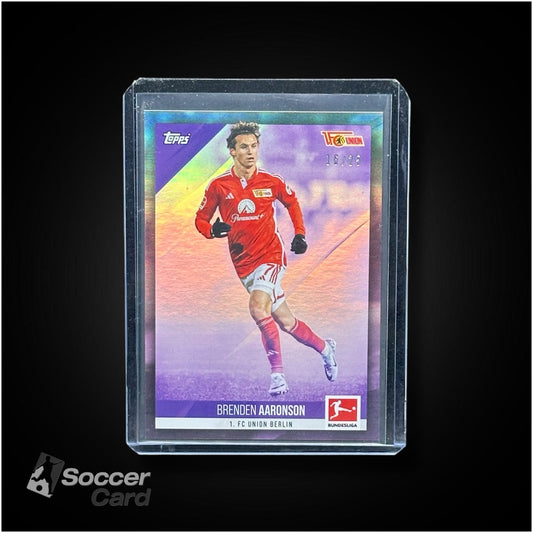 Brenden Aaronson (16/25) Topps Bundesliga Stars