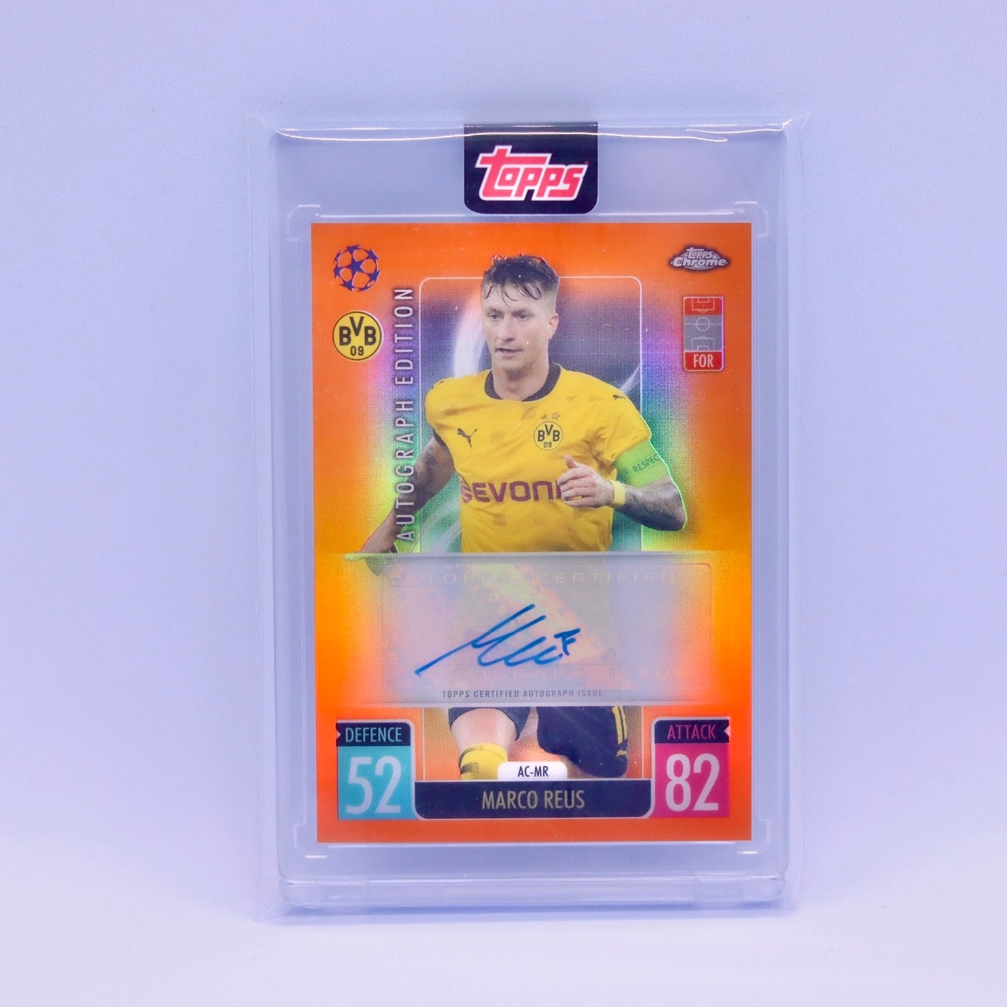 Marco Reus (11/25) Topps Chrome Match Attax 2024 Auto RARE