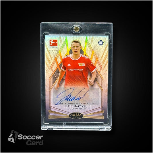 Paul Jaeckel (27/75) Rookie Topps Tier One Bundesliga