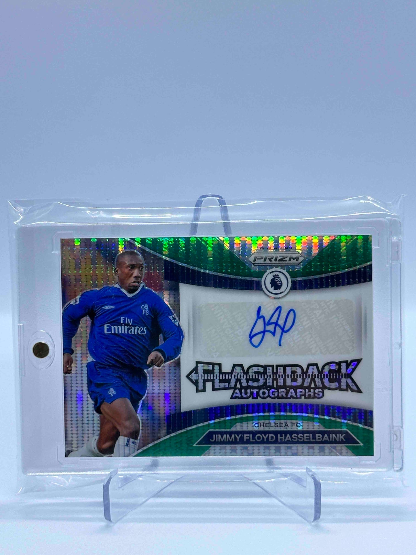 Jimmy Floyd Hasselbaink Panini Prizm Flashback